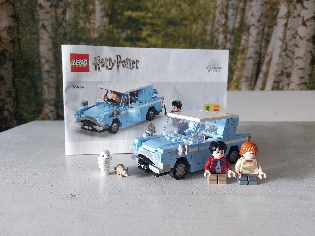 Lego Harry Potter Vliegende Ford 76424, Lego, Harry Potter, Ophalen of Verzenden, Complete set