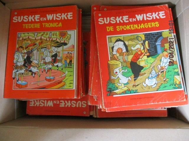 adv1056 217x suske en wiske, Eén stripboek, Ophalen, Gelezen