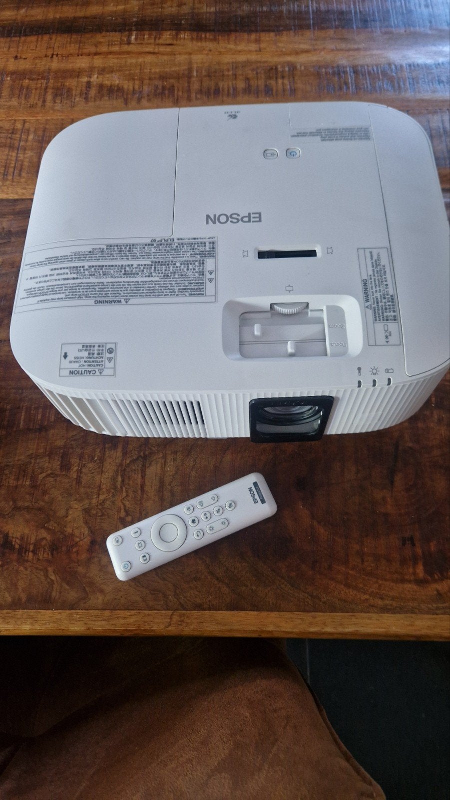 Epson 4K Beamer EH-TW6150 met afstandsbediening, Epson, Ophalen of Verzenden, Zo goed als nieuw, LCD