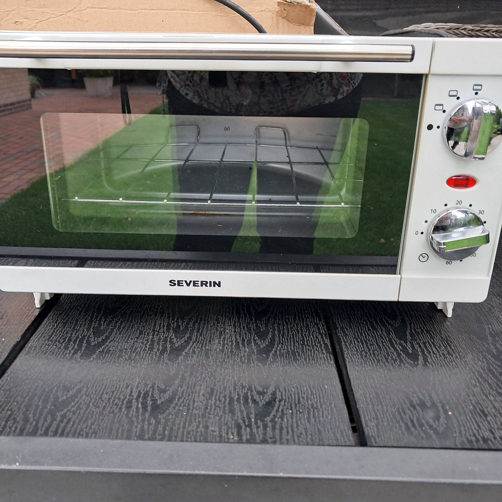 Severin Mini-oven 800W 9L - Compact en Handig, Ophalen of Verzenden, Vrijstaand, Mini-oven, Gebruikt