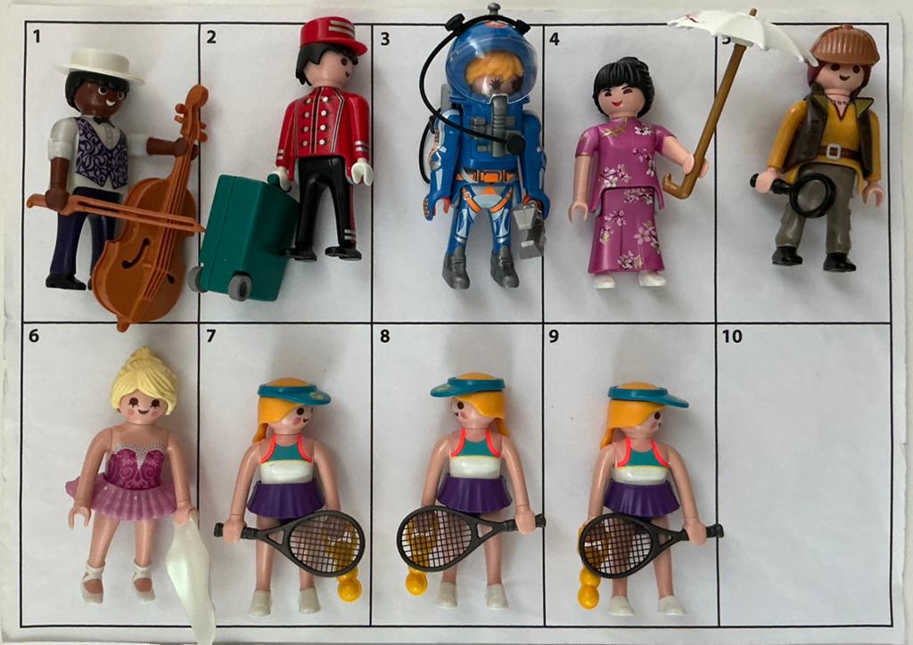 Playmobil klicky’s serie 16, Ophalen of Verzenden, Zo goed als nieuw, Complete set