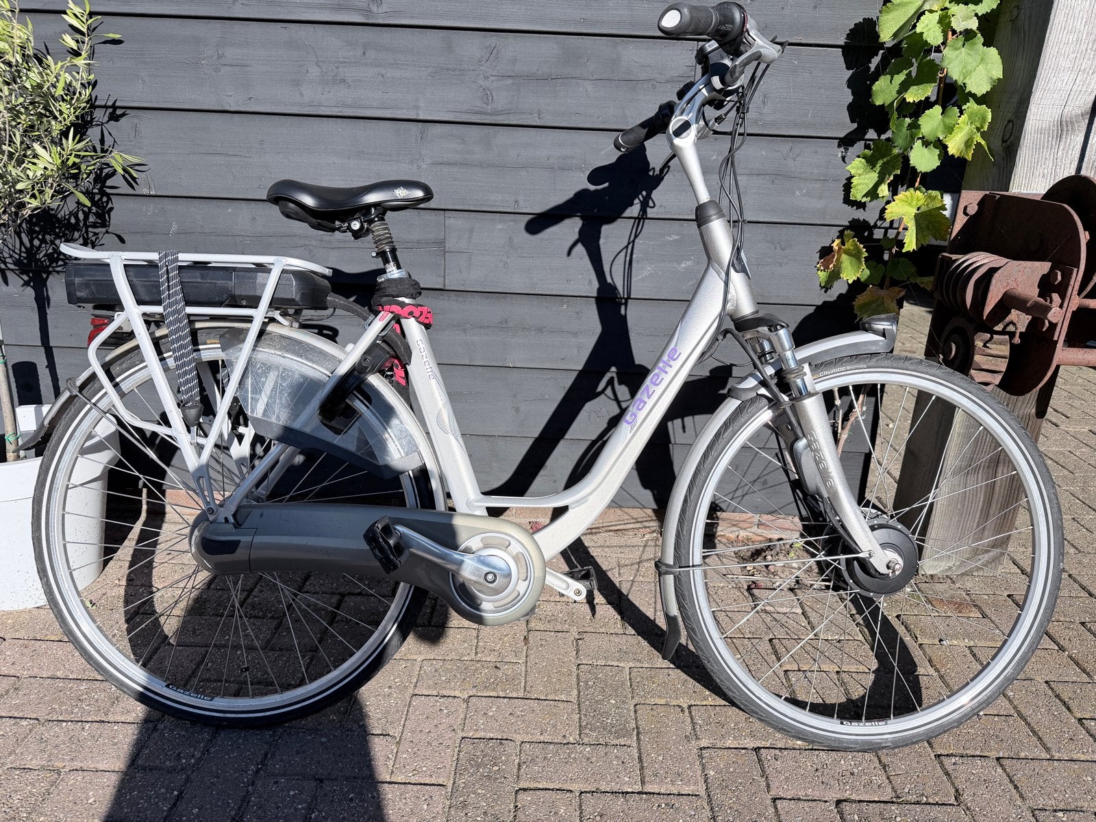 Gazelle Grenoble C7+ 53cm ebike panasonic voorwielmotor., 51 tot 55 cm, Ophalen of Verzenden, Gebruikt, Gazelle