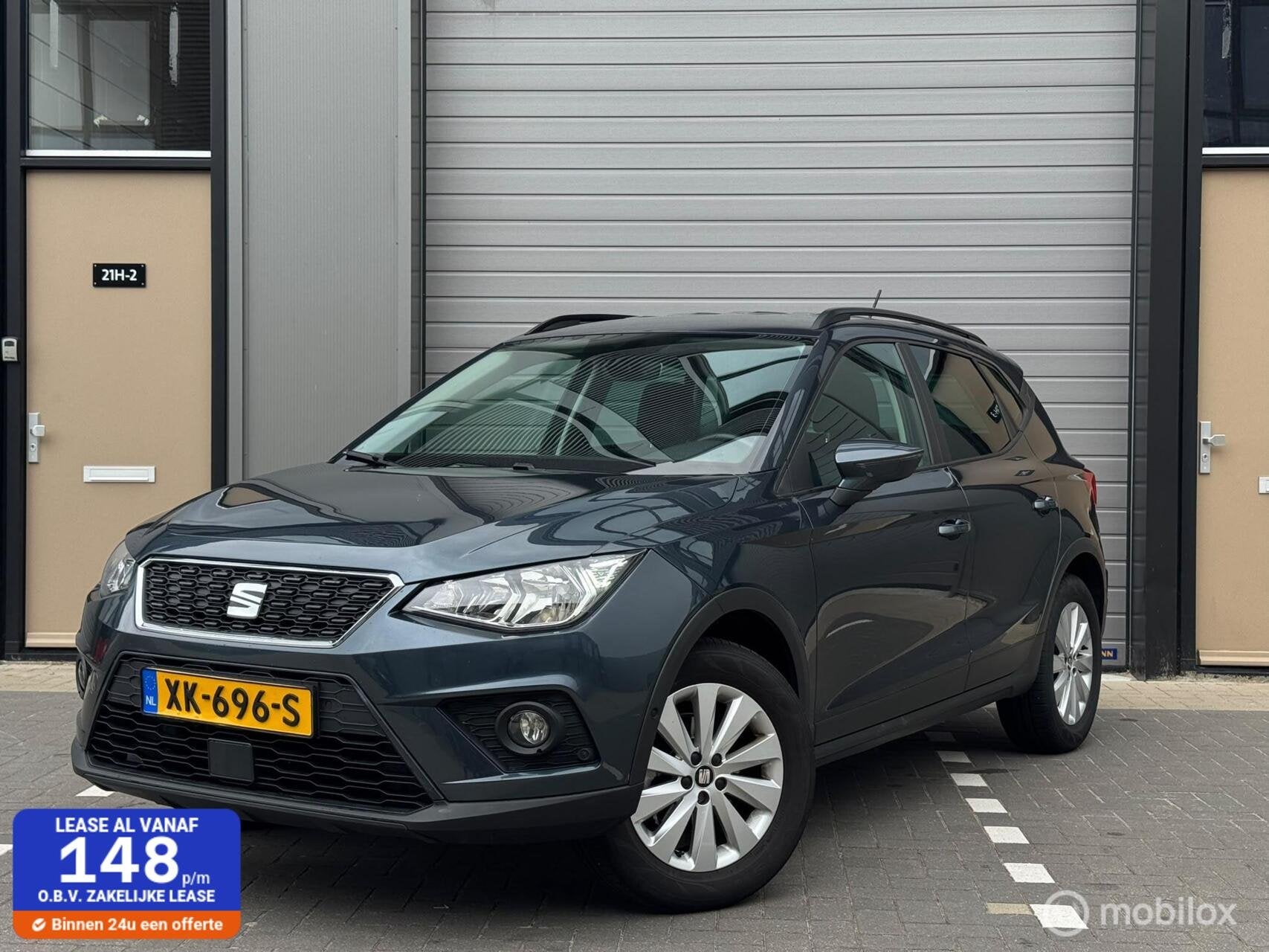 Seat Arona 1.0 TSI Style BI+ / Adap / Clim / Trek / keyless, Auto's, Voorwielaandrijving, Stof, Gebruikt, 95 pk