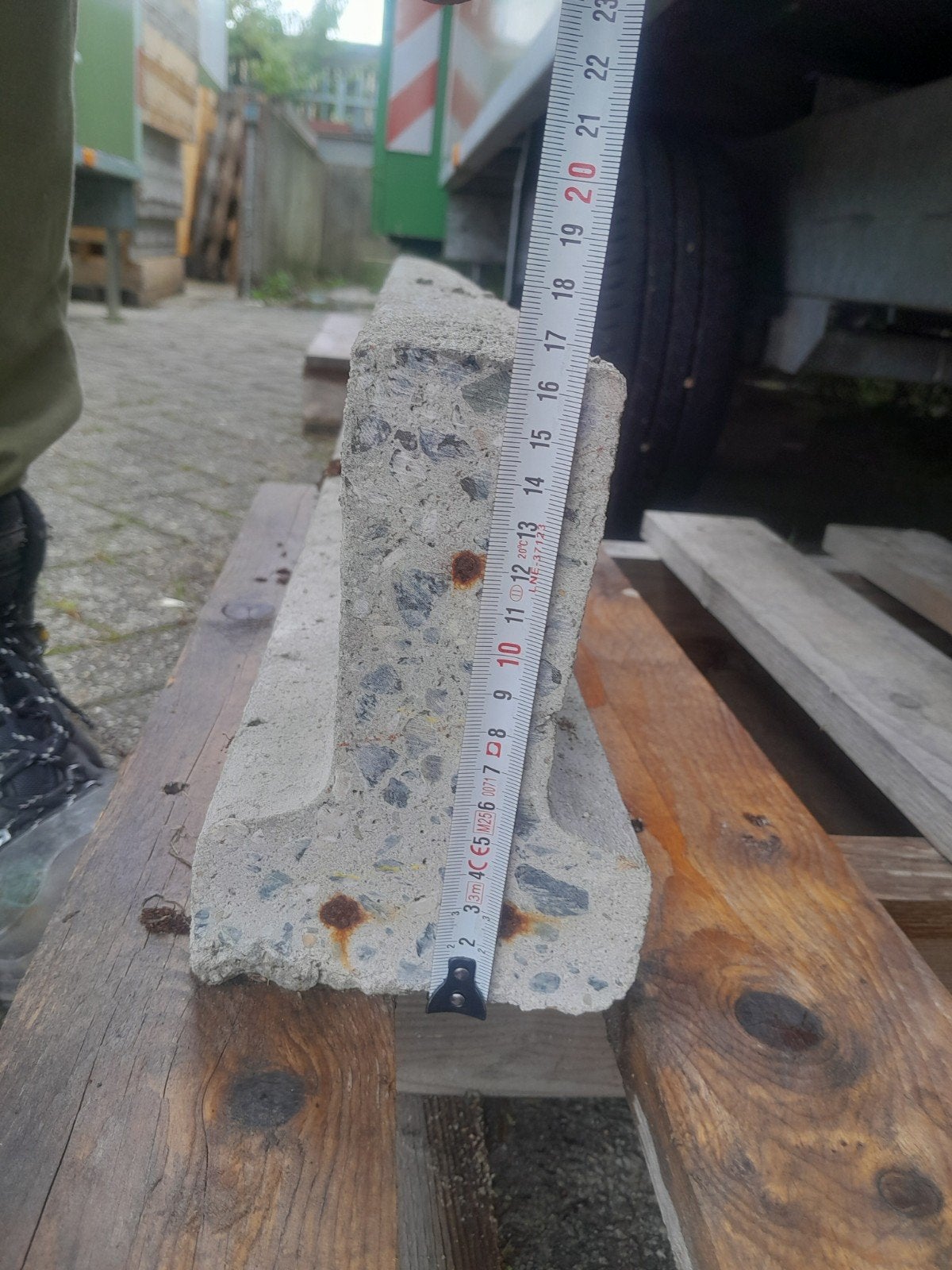 Beton ligger voor broodjes vloer, Ophalen of Verzenden