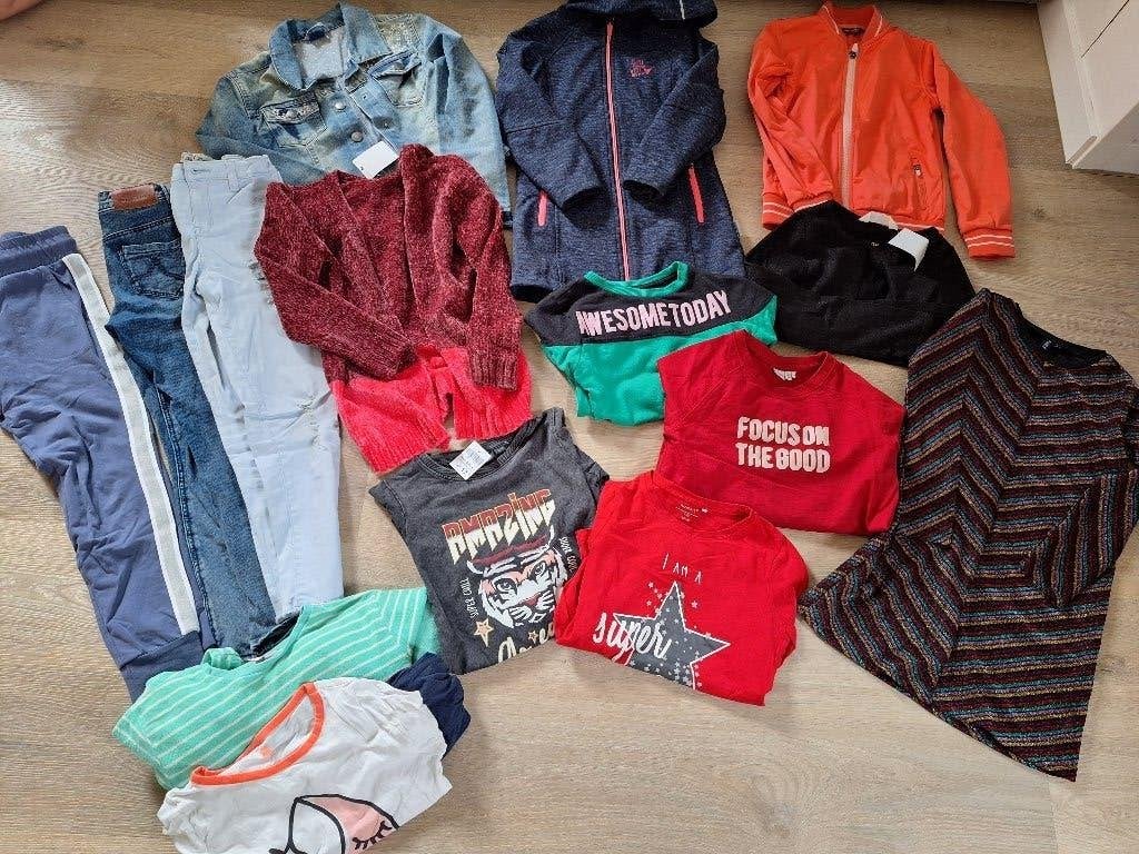 Pakket meiden kleding najaar maat 122/128, Ophalen of Verzenden, Zo goed als nieuw, Meisje, Overige typen
