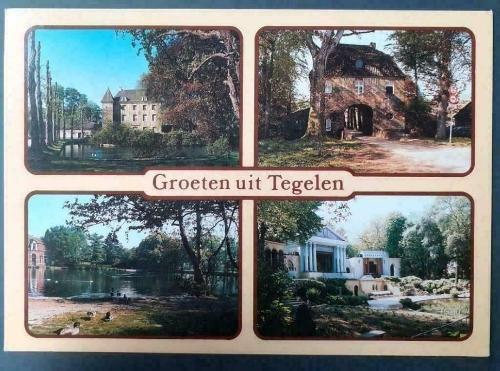 AK Tegelen - Groeten uit...., Verzamelen, Ansichtkaarten | Nederland, Verzenden, 1960 tot 1980, Ongelopen, Limburg