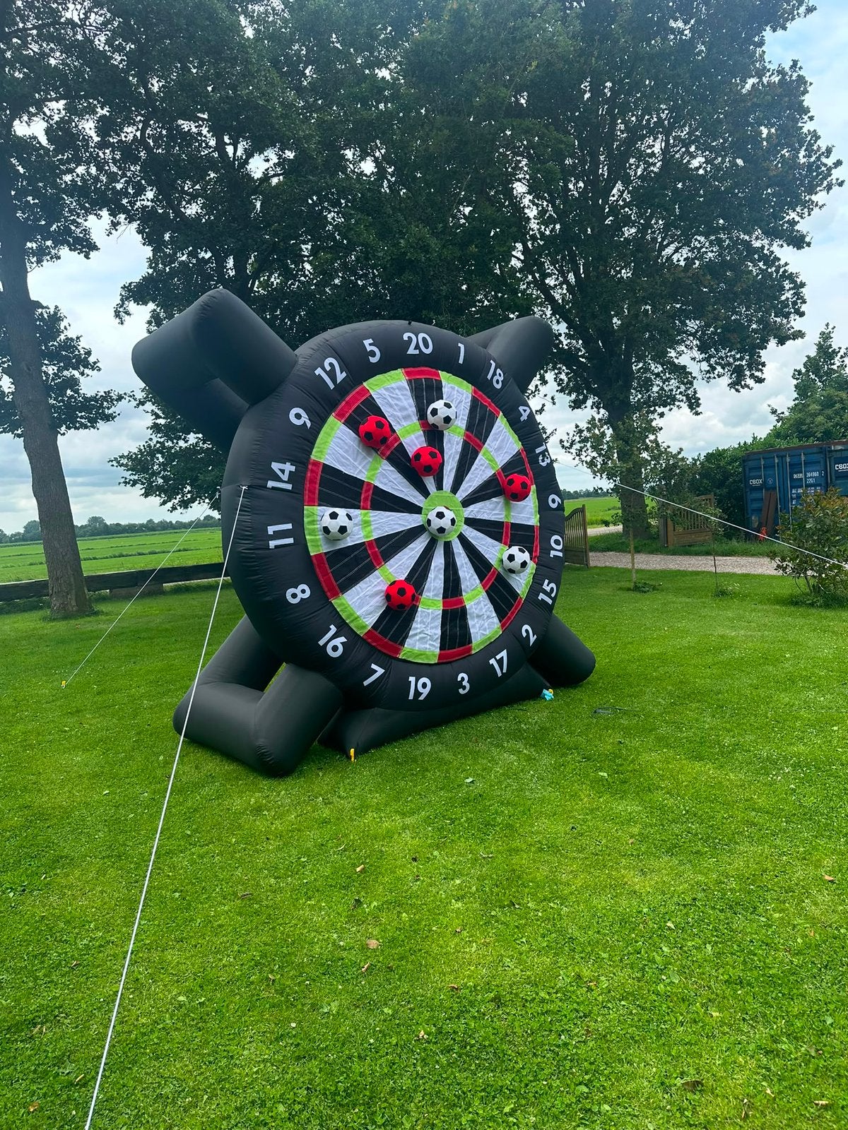 Te huur opblaasbaar dartbord, Ophalen, Nieuw, Verjaardag
