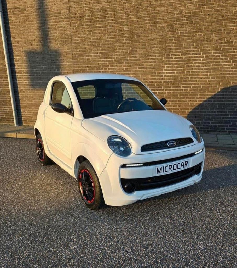 Prachtige Microcar Dué | Fiat 500 Look |  Nieuwstaat, Diversen, Ophalen of Verzenden, 46 km of meer, 16 km/u of meer