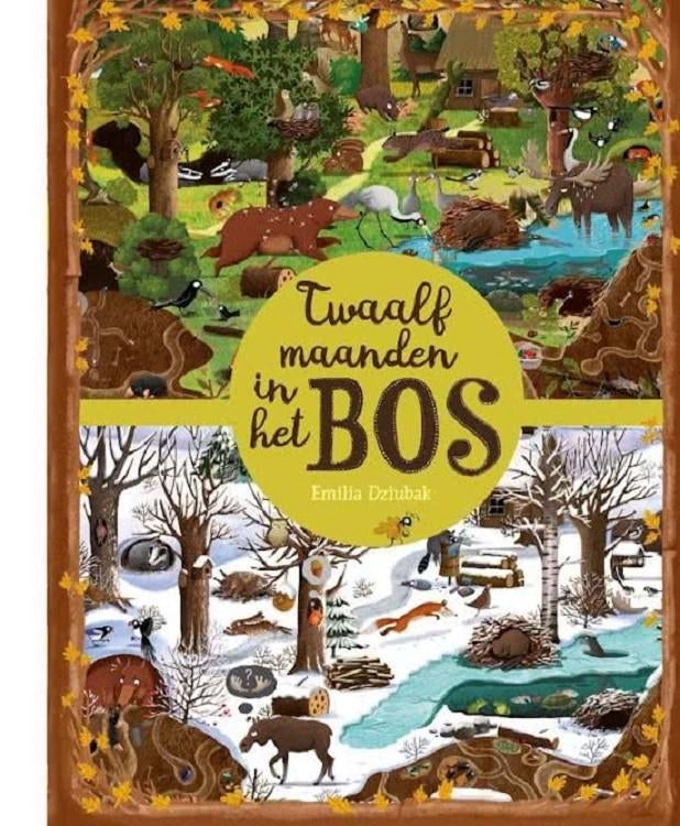 Kinderboek Boek Twaalf maanden in het bos - Gottmer, Ophalen of Verzenden, Nieuw, Prentenboek