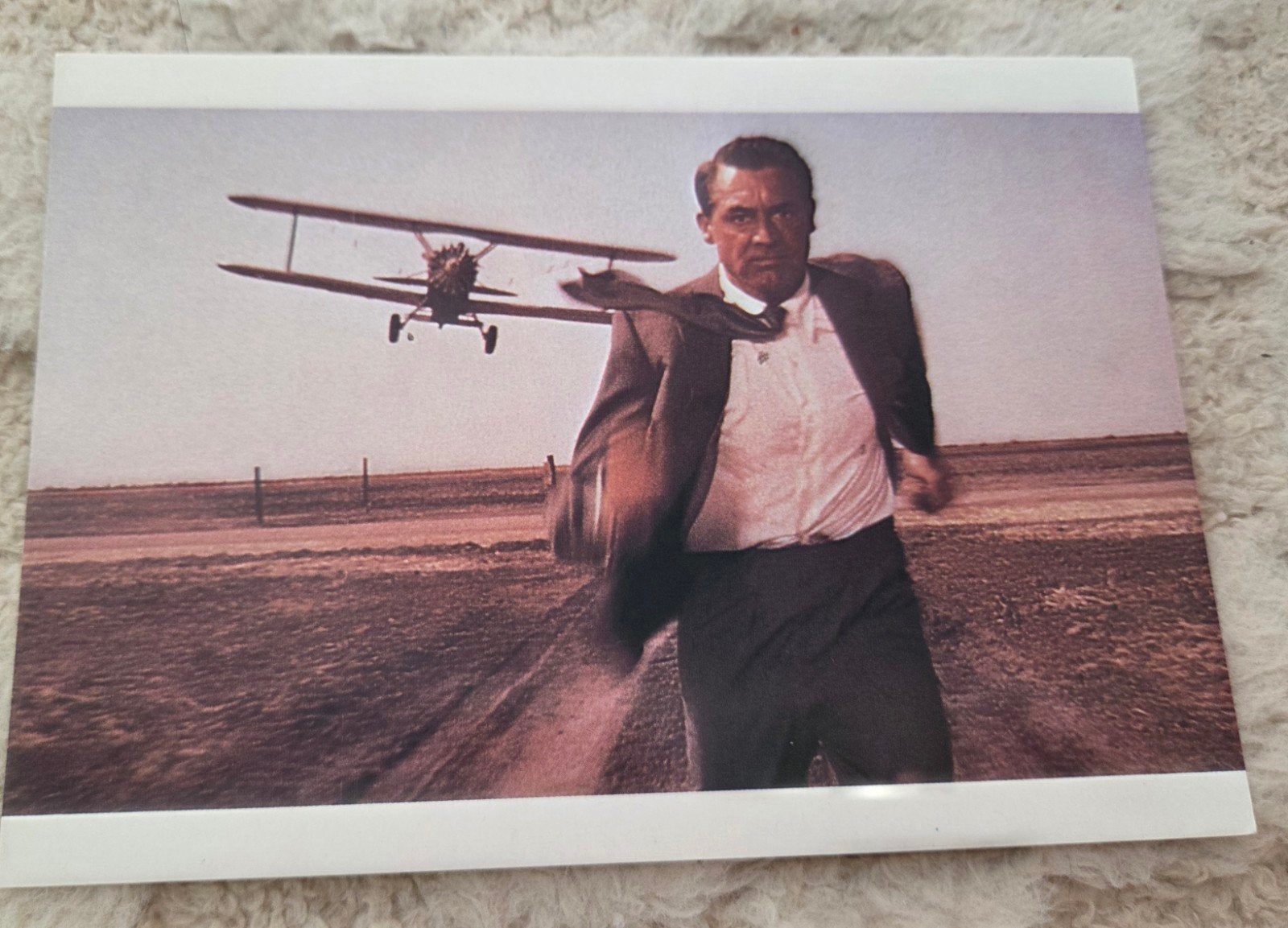 North by Northwest - Cary Grant, Ophalen of Verzenden, 1980 tot heden, Ongelopen, Sterren en Beroemdheden