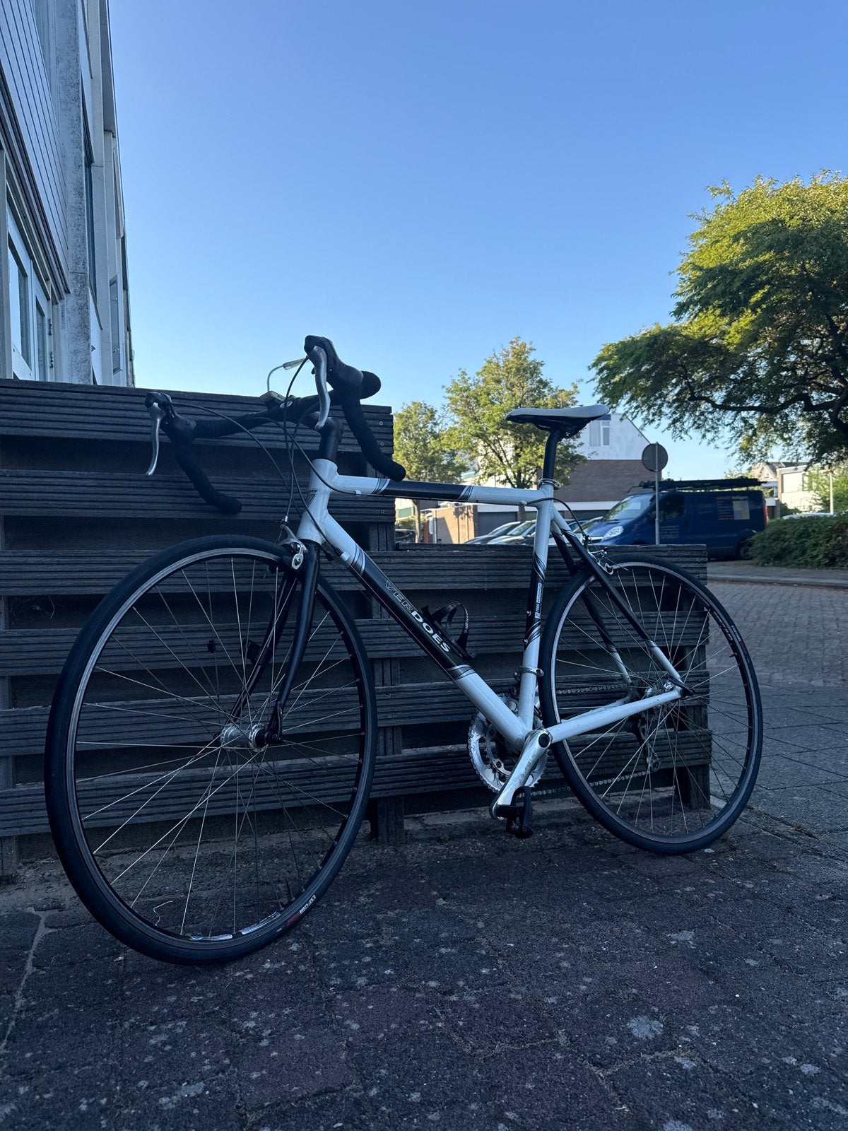 Verdoes racefiets - normale staat netjes onderhouden, Fietsen en Brommers, 28 inch, Aluminium, Zo goed als nieuw, 15 tot 20 versnellingen