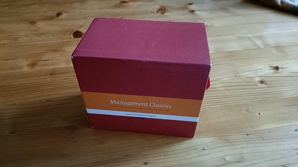 Management Classics Hoorcollege 10 cd Luisterboek, Verzenden, Gebruikt, Boxset