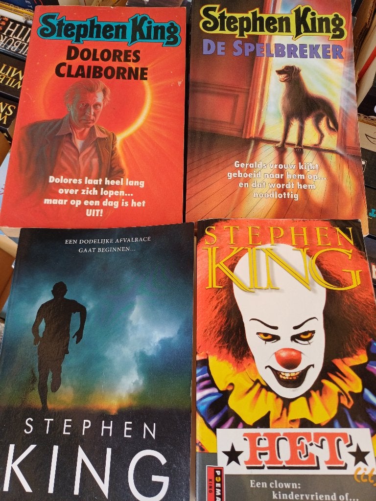 25  x  STEPHEN KING, Ophalen of Verzenden, Gelezen