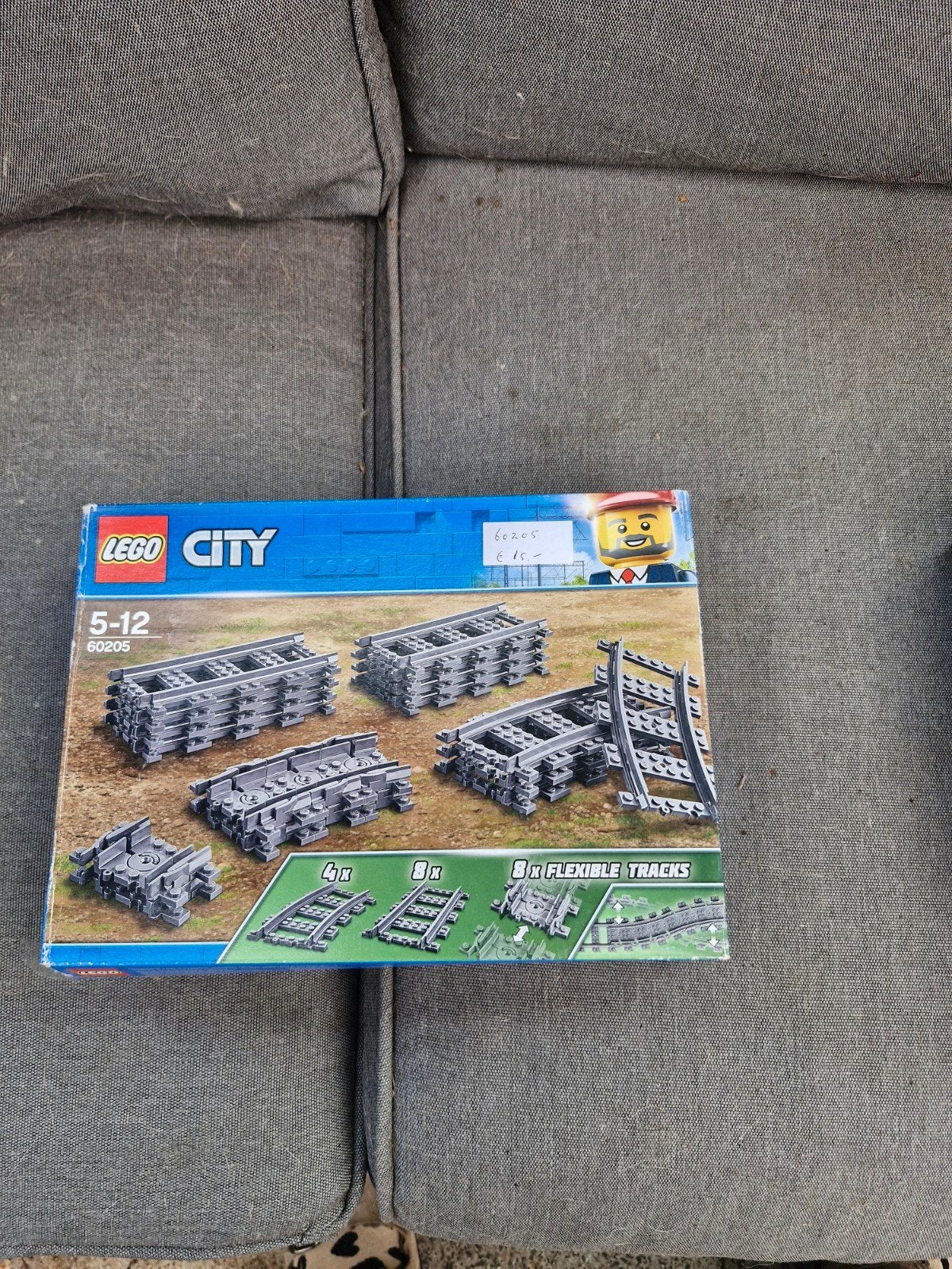 Lego City 60205 Treinrails Set - Nieuw en Ongeopend, City, Lego, Ophalen of Verzenden, Zo goed als nieuw