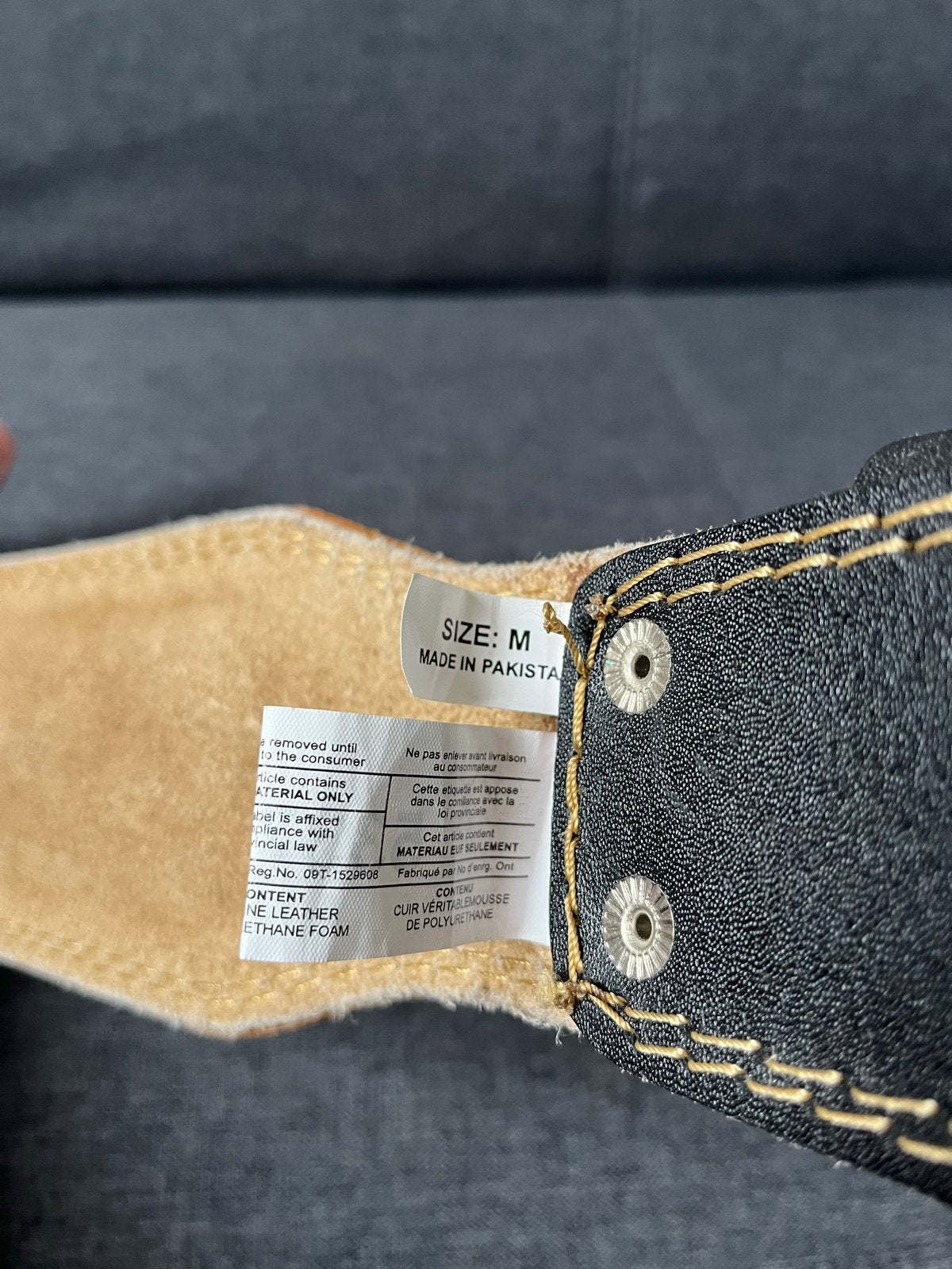 Harbinger lifting belt - Maat M, Ophalen of Verzenden, Zo goed als nieuw, Rug, Halterriem