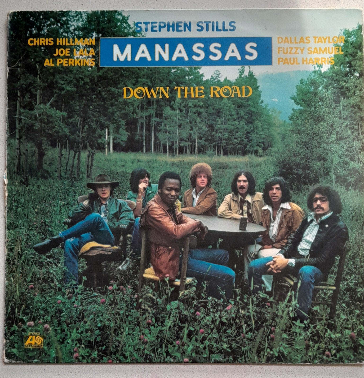 lp stephen stills manassas - down the road, Ophalen of Verzenden, LP