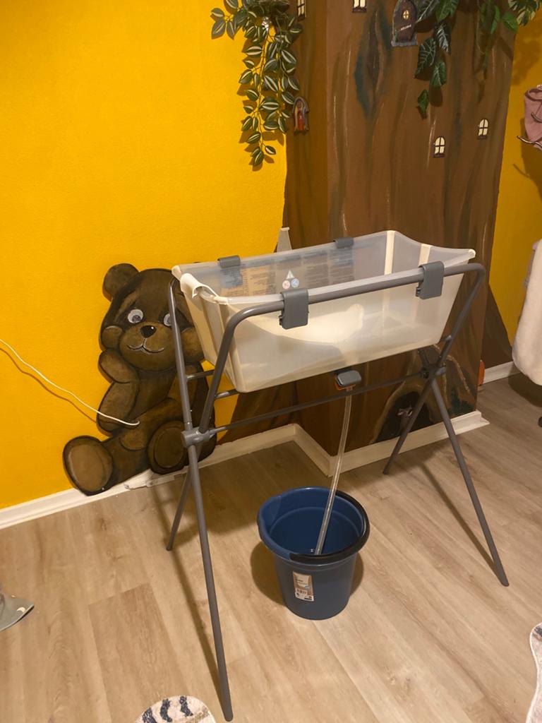 Flexi stokke bad xl babybadje, Ophalen of Verzenden, Zo goed als nieuw, Badje, Standaard