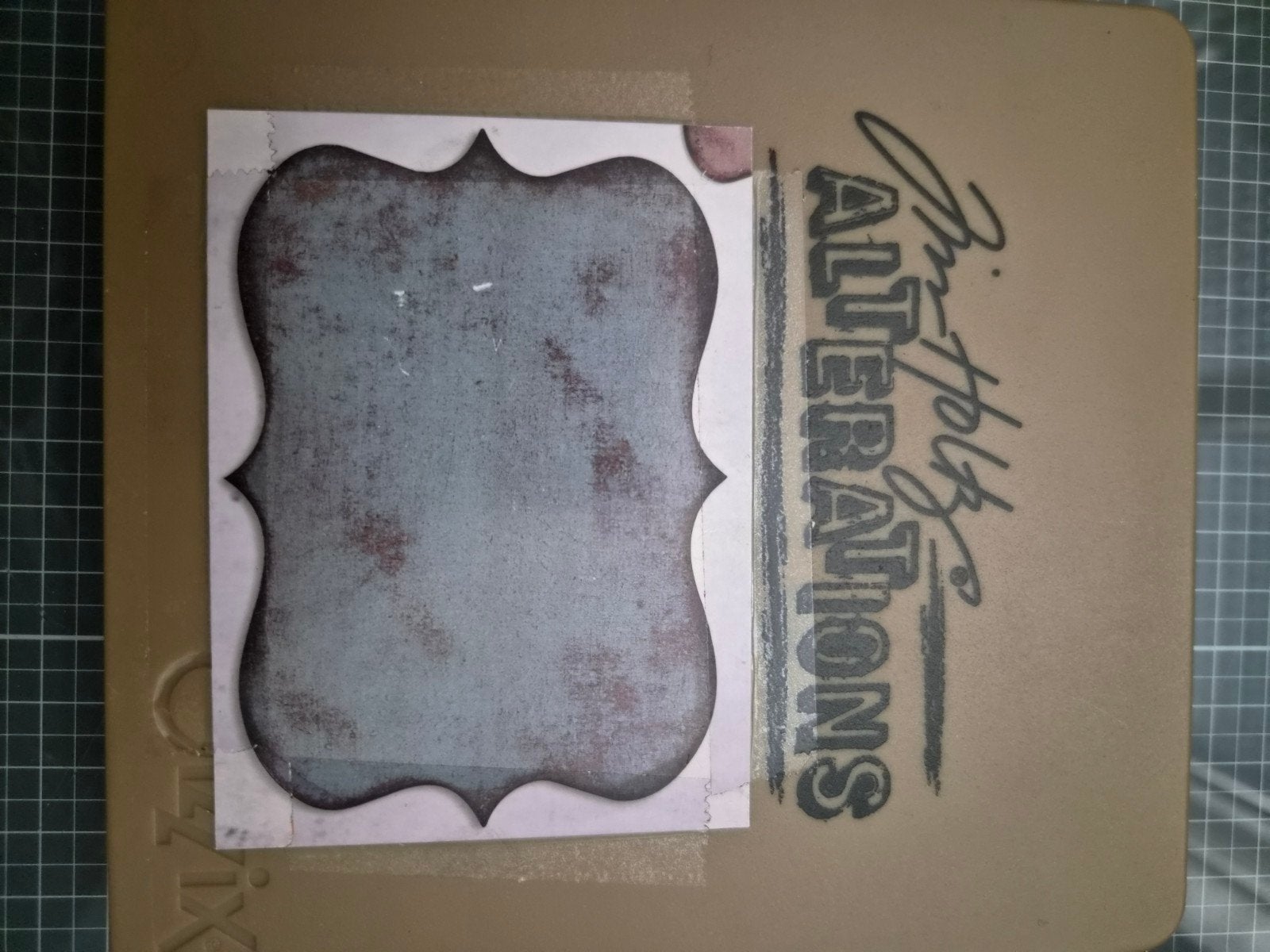 Sizzix Tim Holtz Alterations Bigz Die Ornamental, Ophalen of Verzenden, Gebruikt, Overige thema's, Pons of Mal