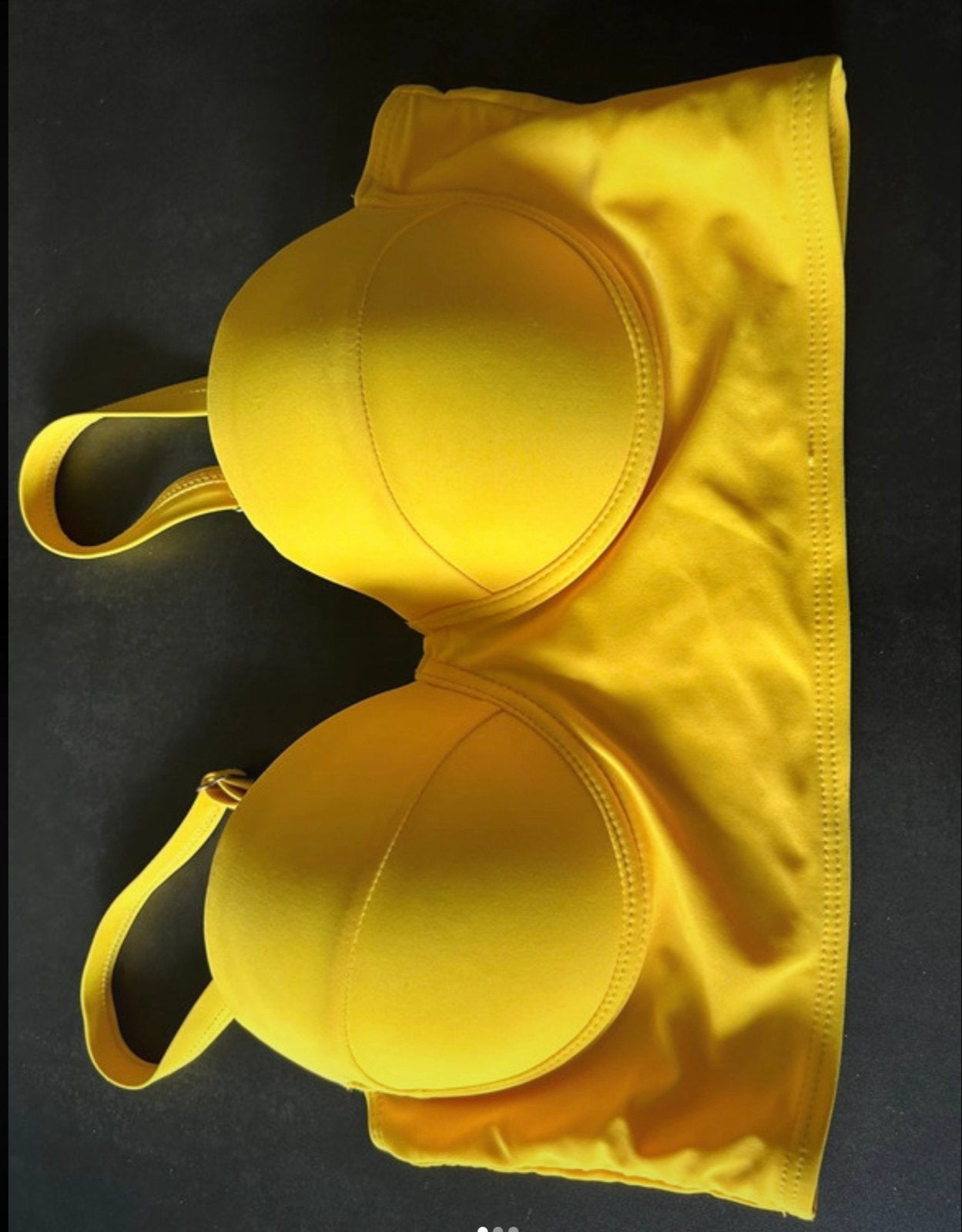 Gele bikini top van SHEIN, maat M 38, Ophalen of Verzenden, Zo goed als nieuw, Geel, Bikini
