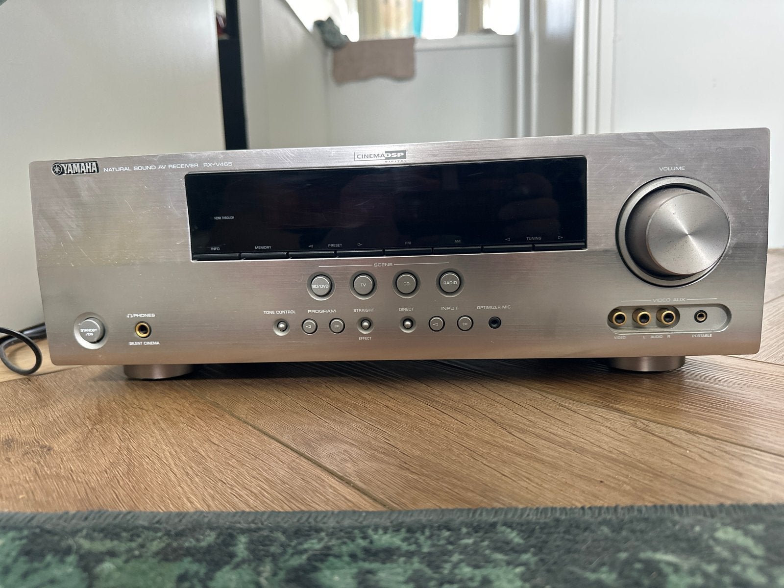 Yamaha RX-V465 Natural Sound AV Receiver, Gebruikt, Yamaha, Ophalen of Verzenden, Minder dan 60 watt