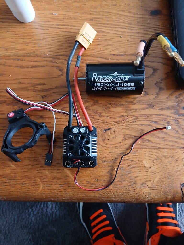 Brushless motor met ESC regelaar - RaceStar & Hobbywing, Ophalen of Verzenden