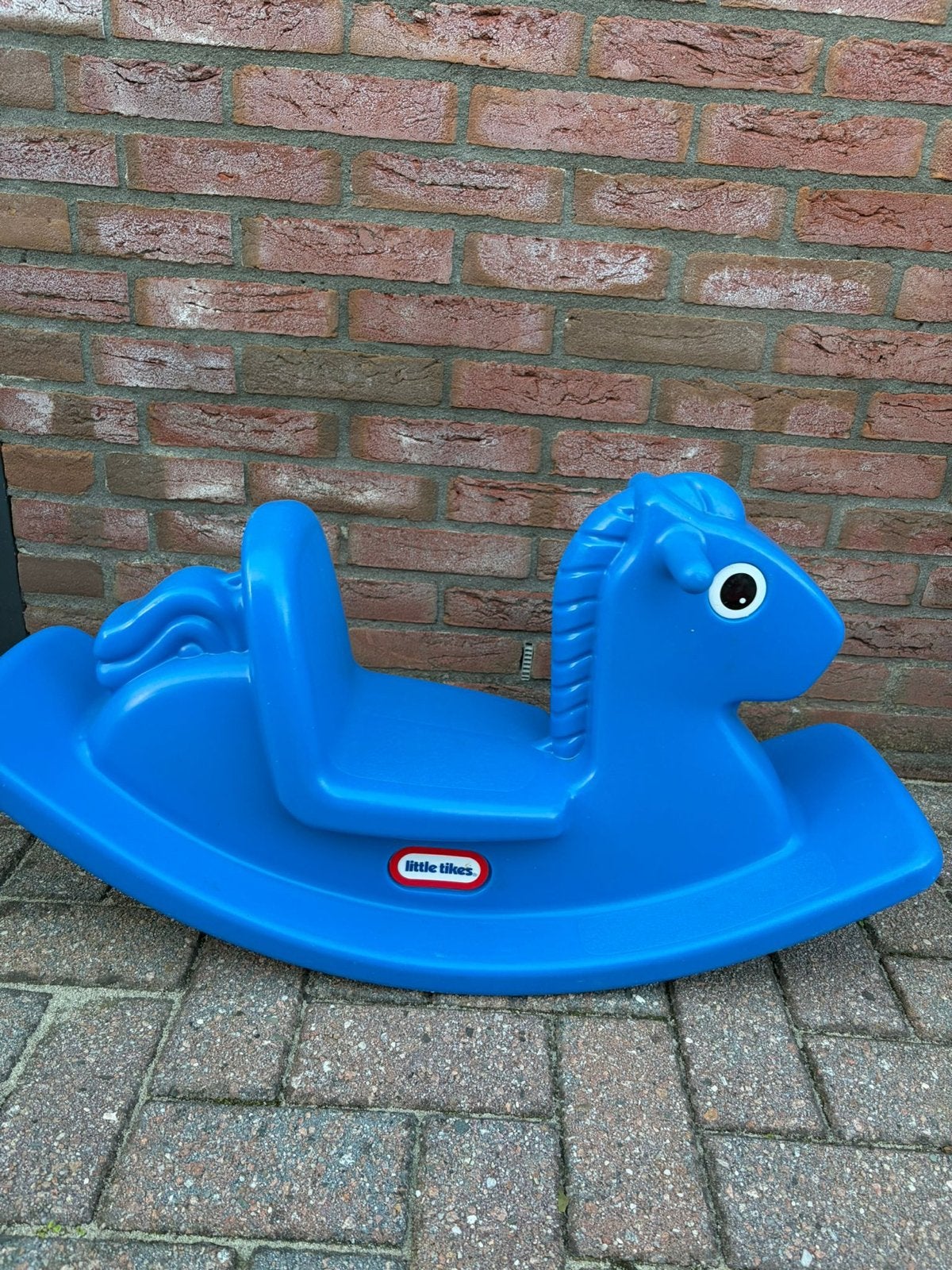 Little Tikes blauw hobbelpaard, Ophalen, Gebruikt, Overige typen