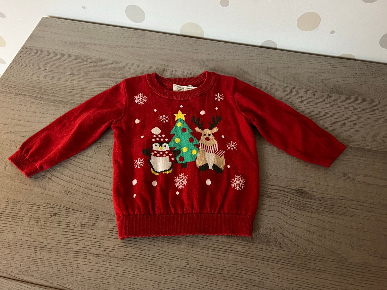 Kersttrui, Kinderen en Baby's, Ophalen of Verzenden, Zo goed als nieuw, Jongetje of Meisje, Truitje of Vestje