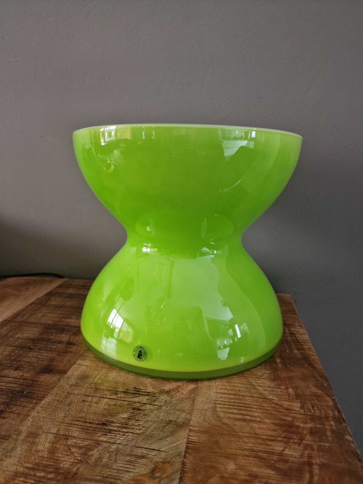 vintage Ikea Diabolo vaas Anne Nillson, Ophalen, Glas