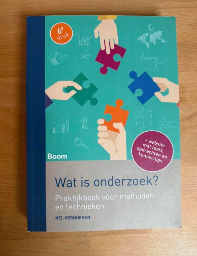 Wat is onderzoek? Praktijkboek methoden en technieken, Boeken, Verzenden, Gamma, Zo goed als nieuw, HBO