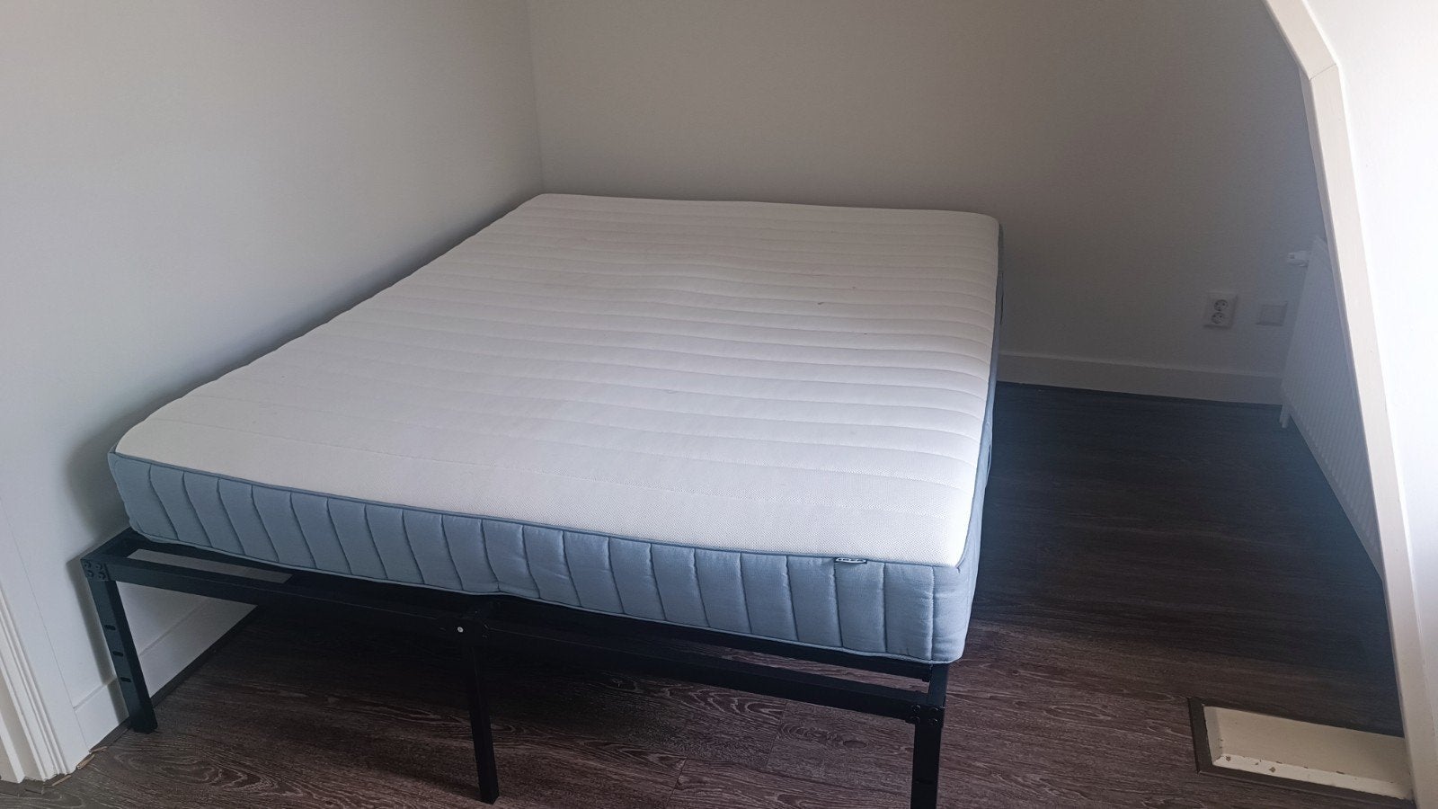 IKEA Valevåg pocketveringmatras, Ophalen, Gebruikt, Tweepersoons, Matras