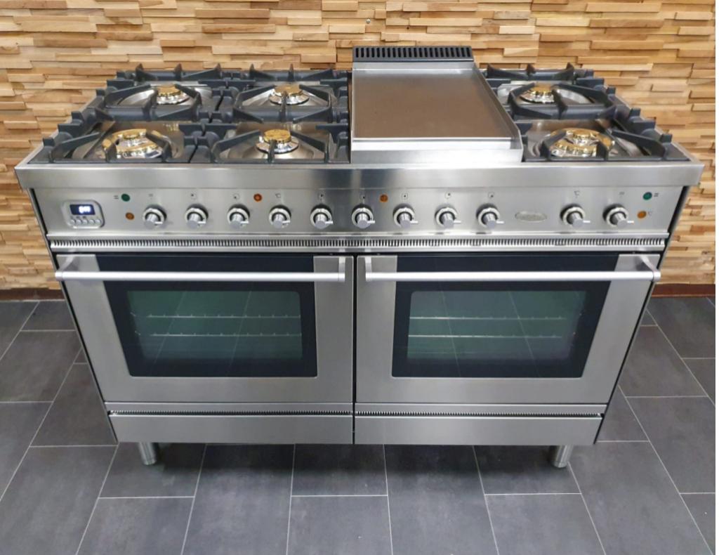 🔥Luxe Boretti Fornuis 120cm RVS 2 multifunctionele ovens!, Niet ingevuld, 60 cm of meer, Niet ingevuld, Ophalen of Verzenden