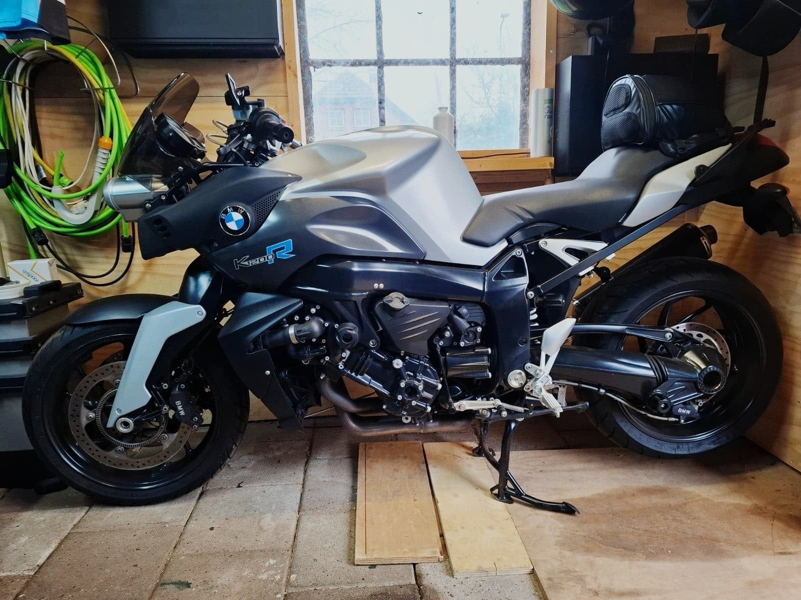 BMW K1200R (inruil motorscooter mogelijk), Motoren, 4 cilinders, Gebruikt, Particulier, Handvatverwarming