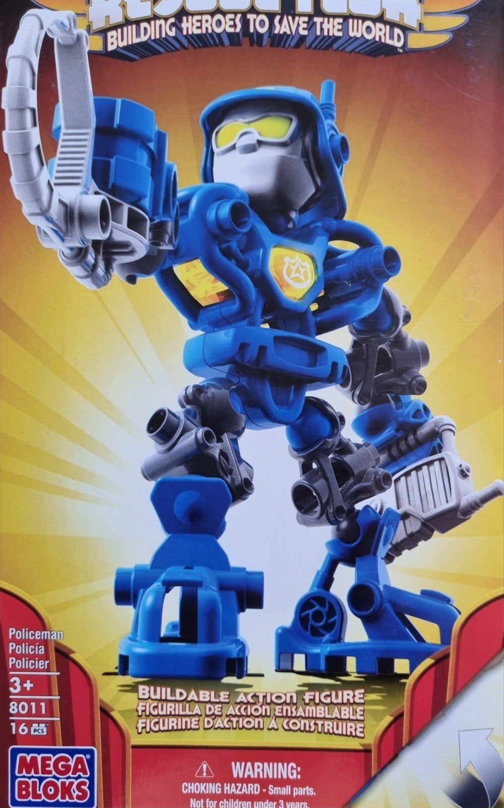 Nieuw 3x Megabloks Rescue Tech 3+, Ophalen of Verzenden, Nieuw