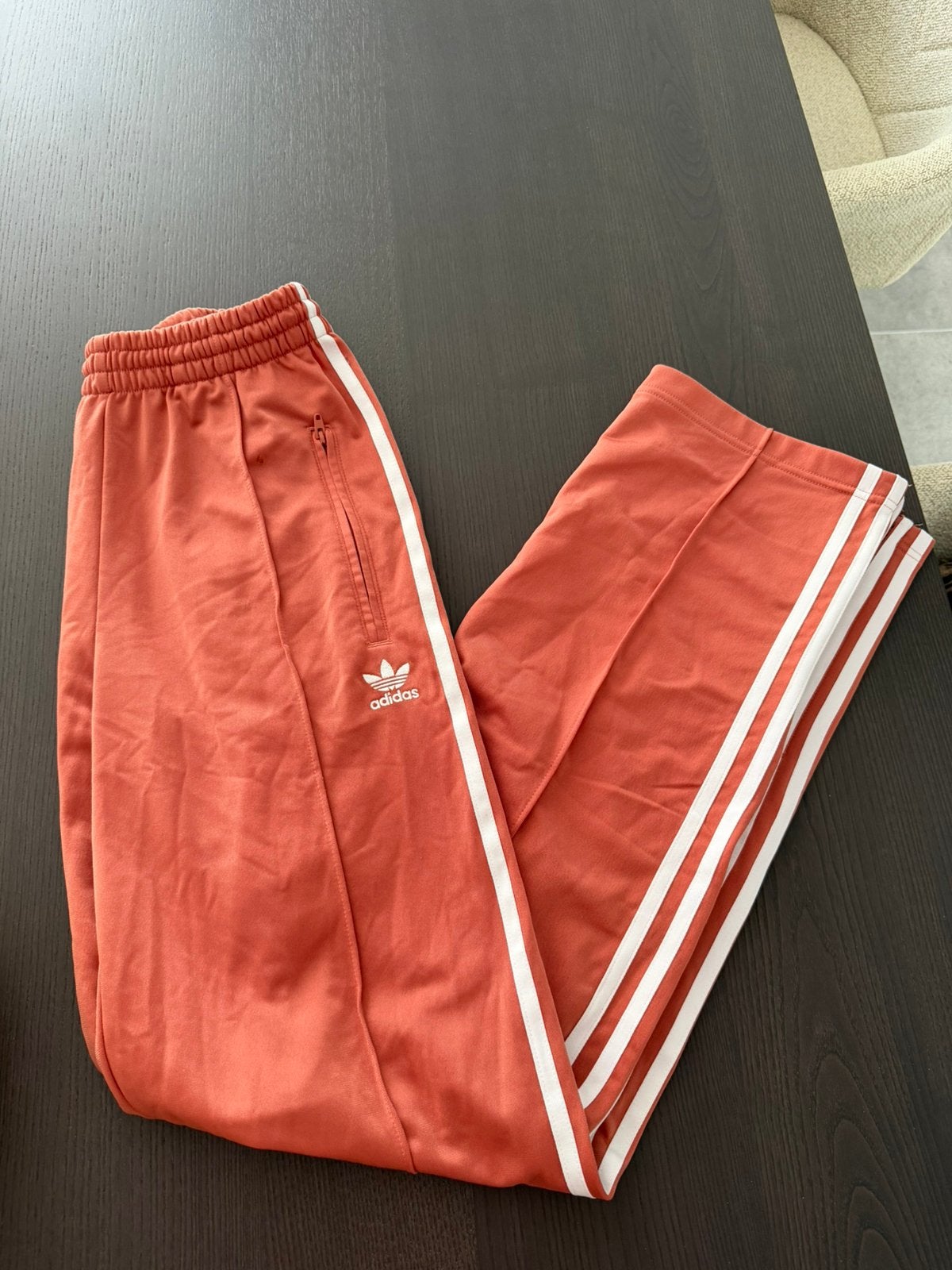 Wide leg adidas firebird broek maat xs, Ophalen of Verzenden, Zo goed als nieuw, Maat 34 (XS) of kleiner, Lang