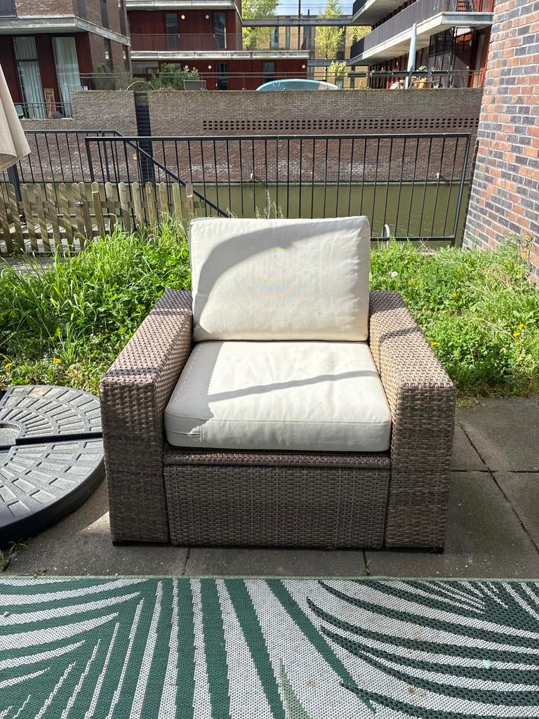 IKEA Outdoor Lounge Armchair, Tuin en Terras, Tuinsets en Loungesets, Gebruikt, Loungeset, Wicker, Stoel