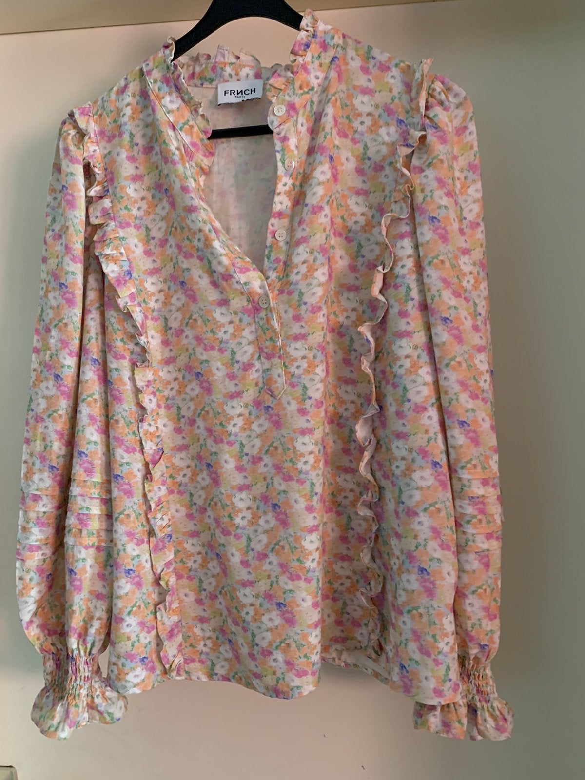 FRNCH Paris, blouse, lange mouw, mt.M, Ophalen of Verzenden, Zo goed als nieuw