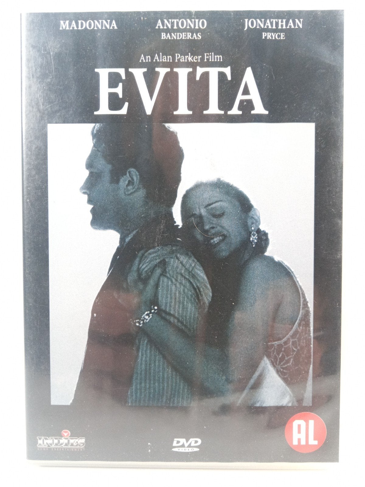 Evita - DVD (Madonna, Antonio Banderas), Nederlands, Inclusief doosje, Ophalen of Verzenden, Gebruikt