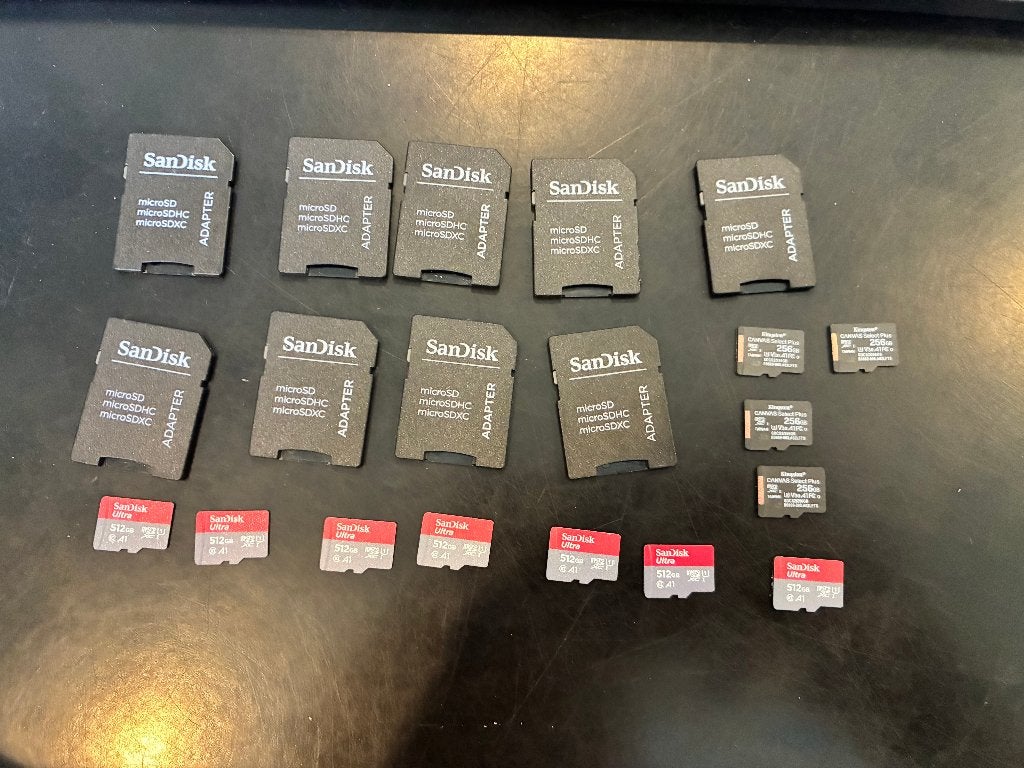 Micro sd 512 GB, SD, Zo goed als nieuw, Fotocamera, 512 GB