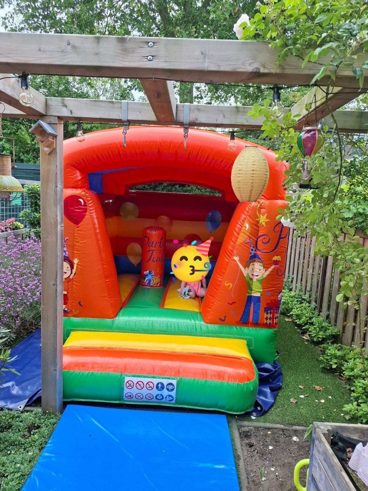 Springkussen circus te huur, Ophalen of Verzenden, Zo goed als nieuw, Overige
