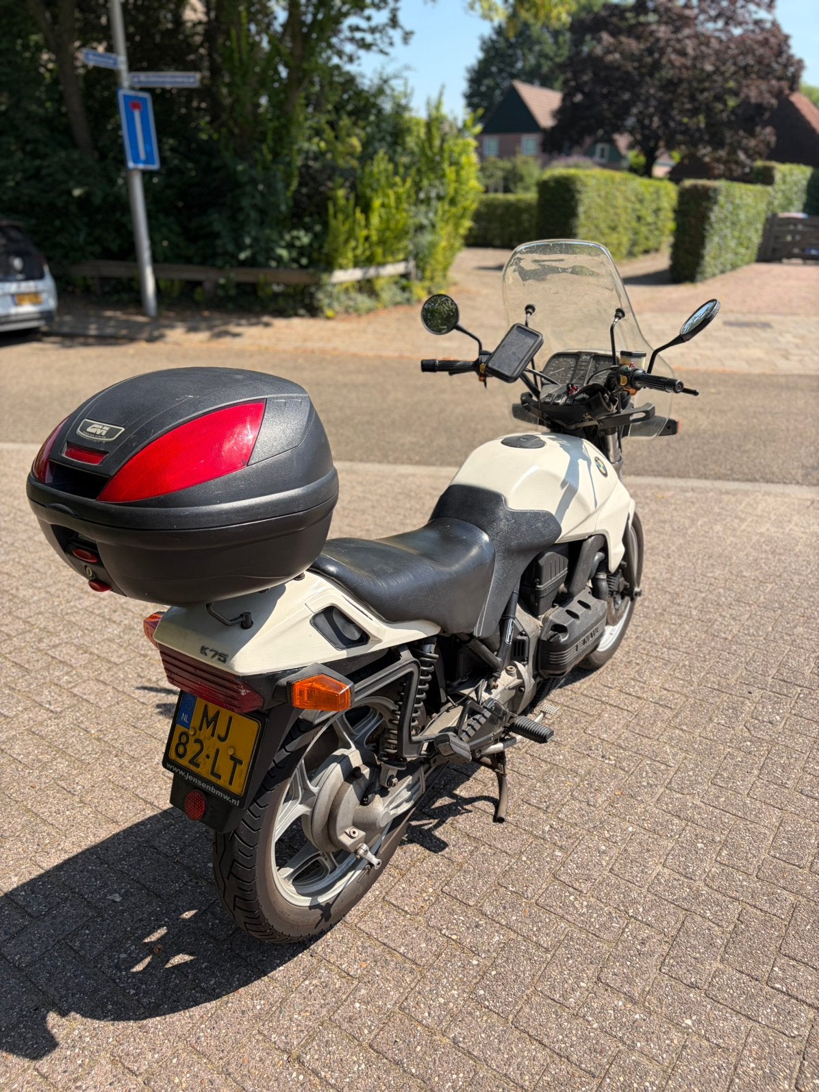 Bmw k75, Motoren, Ophalen