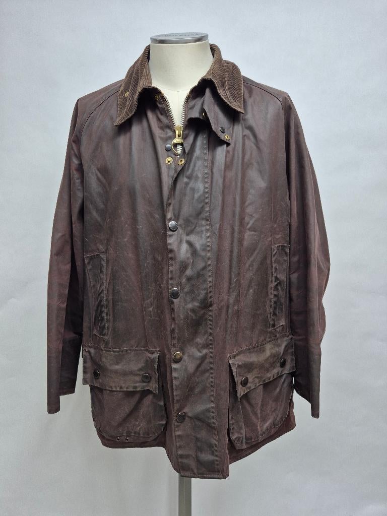 Barbour Beaufort wax jas, C48-122 cm. XXL Bruin, Kleding | Heren, Jassen | Zomer, Zo goed als nieuw, Overige maten, Bruin, Ophalen of Verzenden