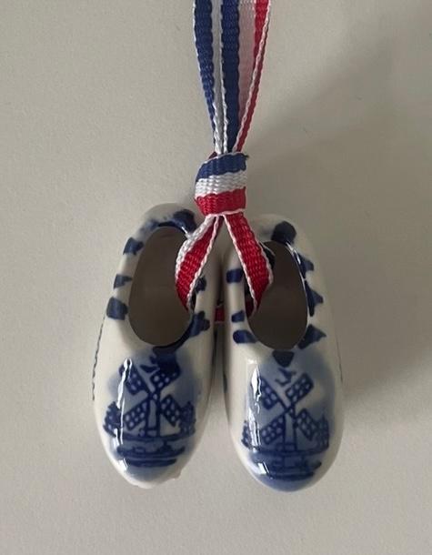 Leuke Delfts blauwe klompjes Madurodam Holland souvenir, Ophalen of Verzenden