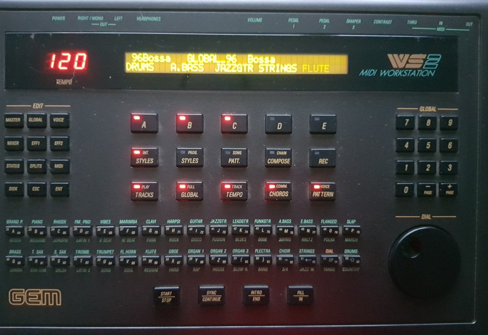 Gem WS2 midi expander soundmodule, Ophalen, Gebruikt