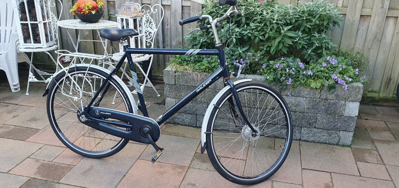 Raleigh herenfiets 28 inch, 62 cm, 3 versnellingen, Gebruikt, Versnellingen, 61 tot 65 cm, Ophalen
