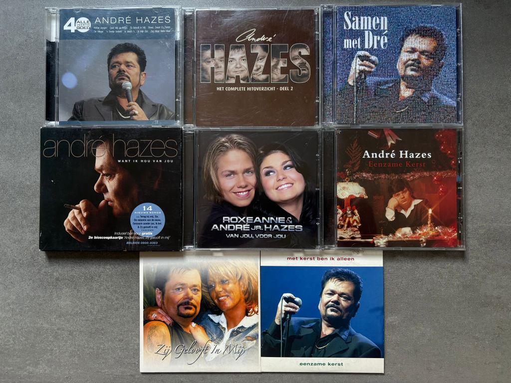André Hazes 14x- Alle 40, Gelooft, Hou Van & Beste Hazes 100, Ophalen of Verzenden, Zo goed als nieuw, Levenslied of Smartlap
