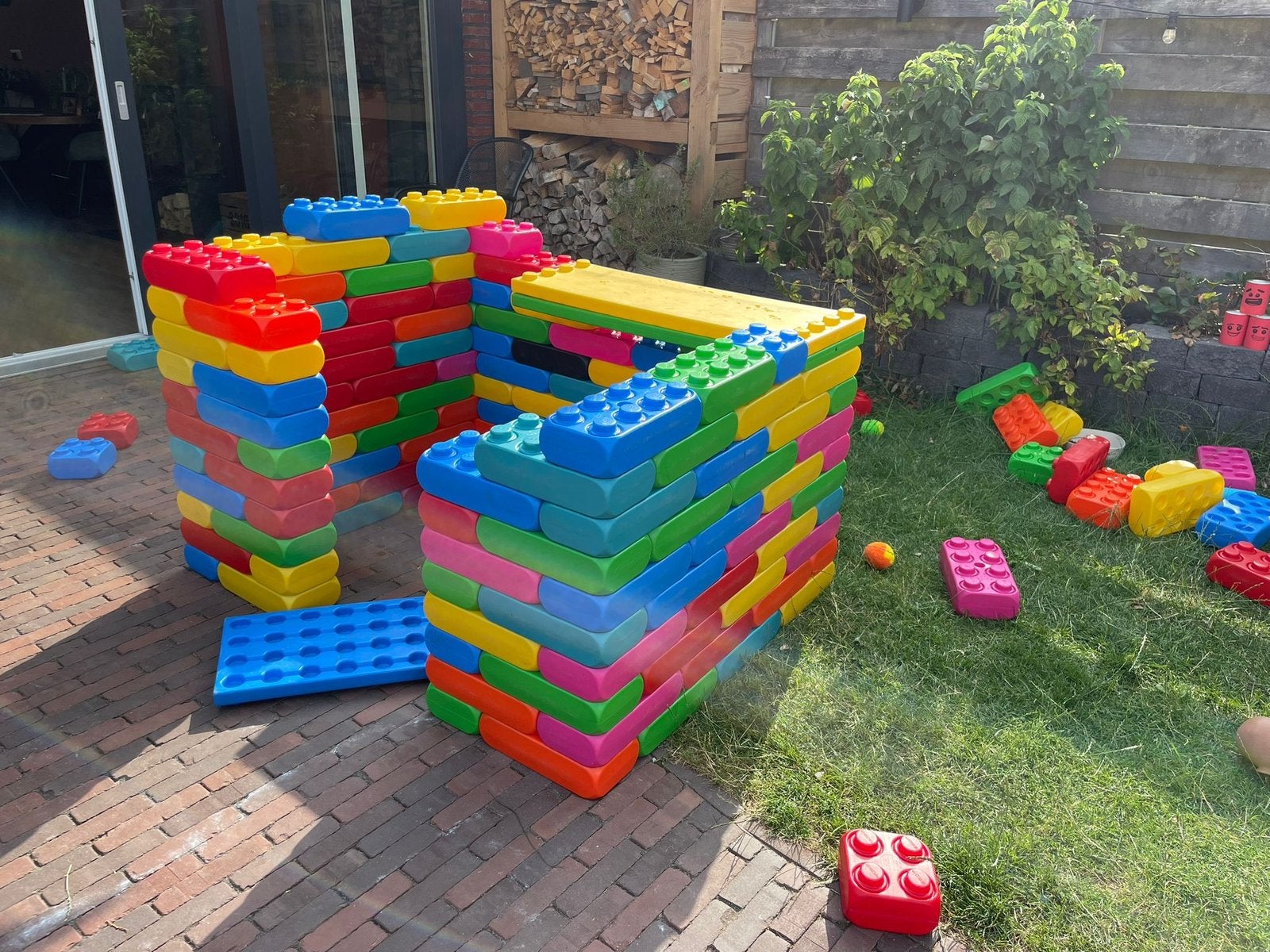 XL Speelblokken / Bouwblokken (Grote set) – TE HUUR, Ophalen, Zo goed als nieuw