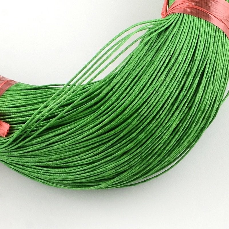 10 meter Waxkoord groen, Info@hobbymagic.nl, Draad, Hobbymagic, Nieuw