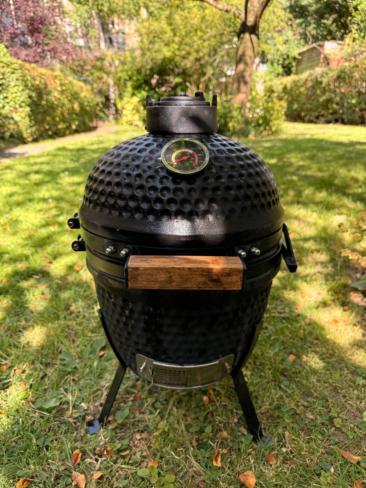 Patton Kamado Grill met Houtskoolstarter en Hoes, Ophalen, Gebruikt