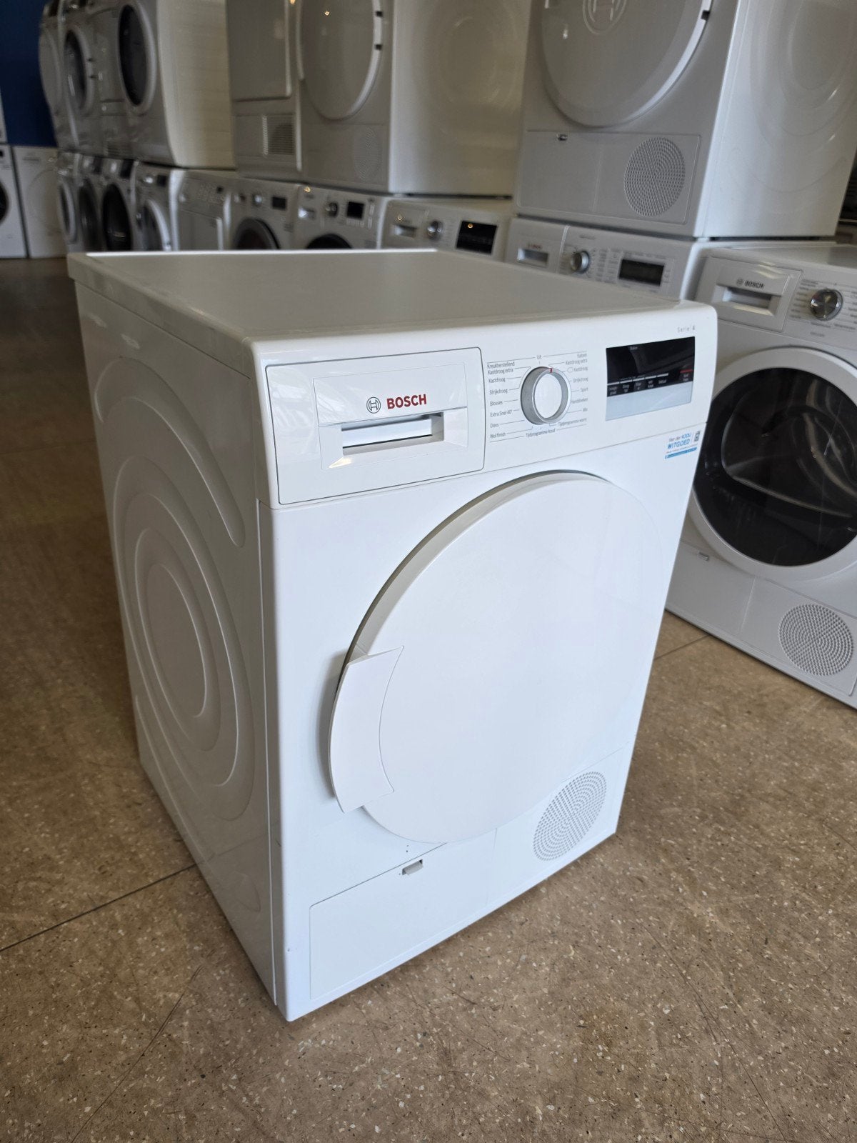Bosch Serie 4 warmtepompdroger | 8 kilo | Gratis thuis 🚚✅️, Jirnsum, Anti-kreukfase, Overige typen, 8 tot 10 kg