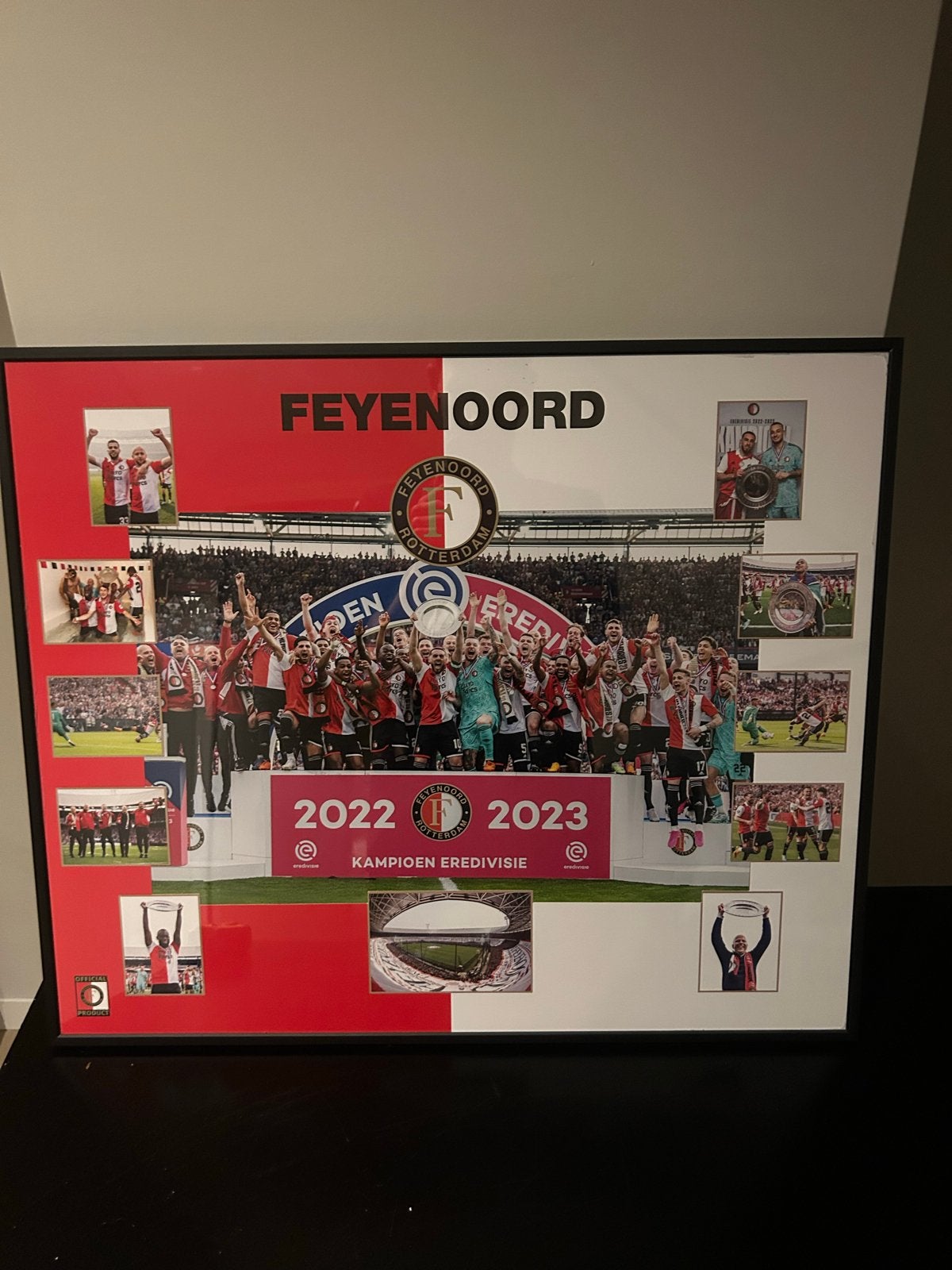 Feyenoord Kampioens Poster 22/23 - Nr. 1114/3500, Ophalen of Verzenden, Zo goed als nieuw, Feyenoord, Poster, Plaatje of Sticker